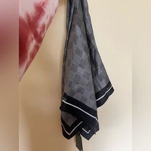 All Saints Checkered Scarf